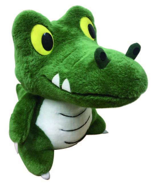 ぬいぐるみ(ワニ博士)