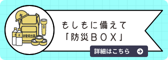 もしもに備えて防災BOX